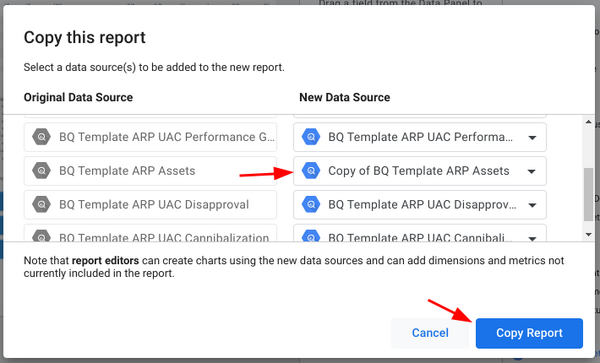datasource association